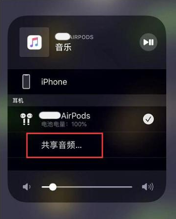 净潭乡苹果14音频维修点分享iPhone14音频共享设置方法 